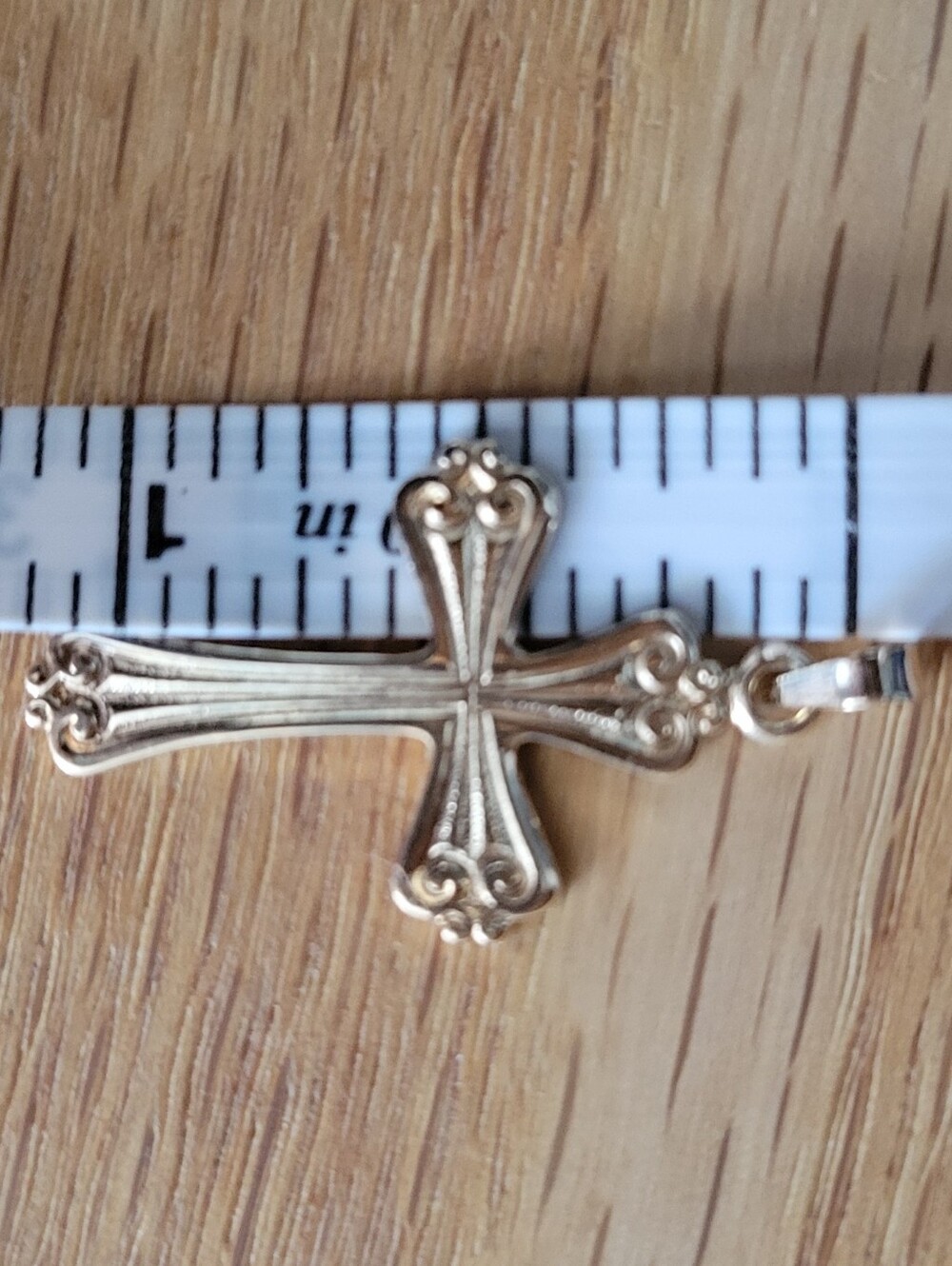 14k Gold Cross
